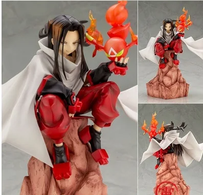 

20CM ARTFX J Anime Shaman King Yoh Asakura PVC Action Figure Collectible Model Doll Toys Gift