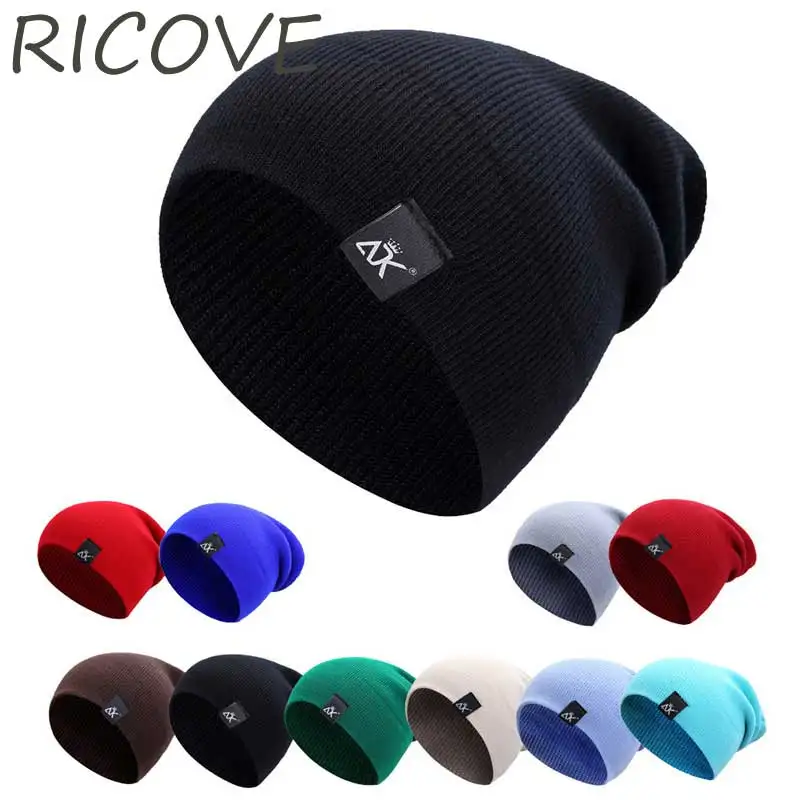 Woolen Caps For Men Women Hip Hop Stocking Hat Winter Autumn Skullies