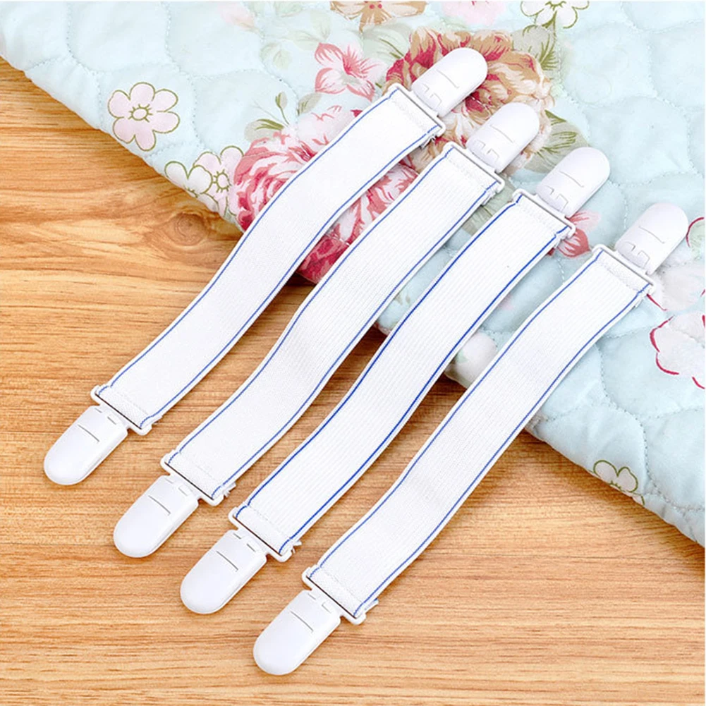 

Elastic Bed Sheets Clip Fasteners Table Cloth Buckle Mattress Cover Blankets Grippers Holder Slip-Resistant Fixed Belt
