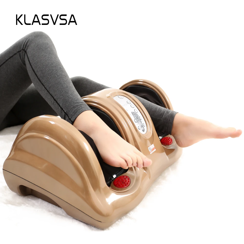 KLASVSA Electric Heating Shiatsu Foot Leg Massager Kneading Gua Sha