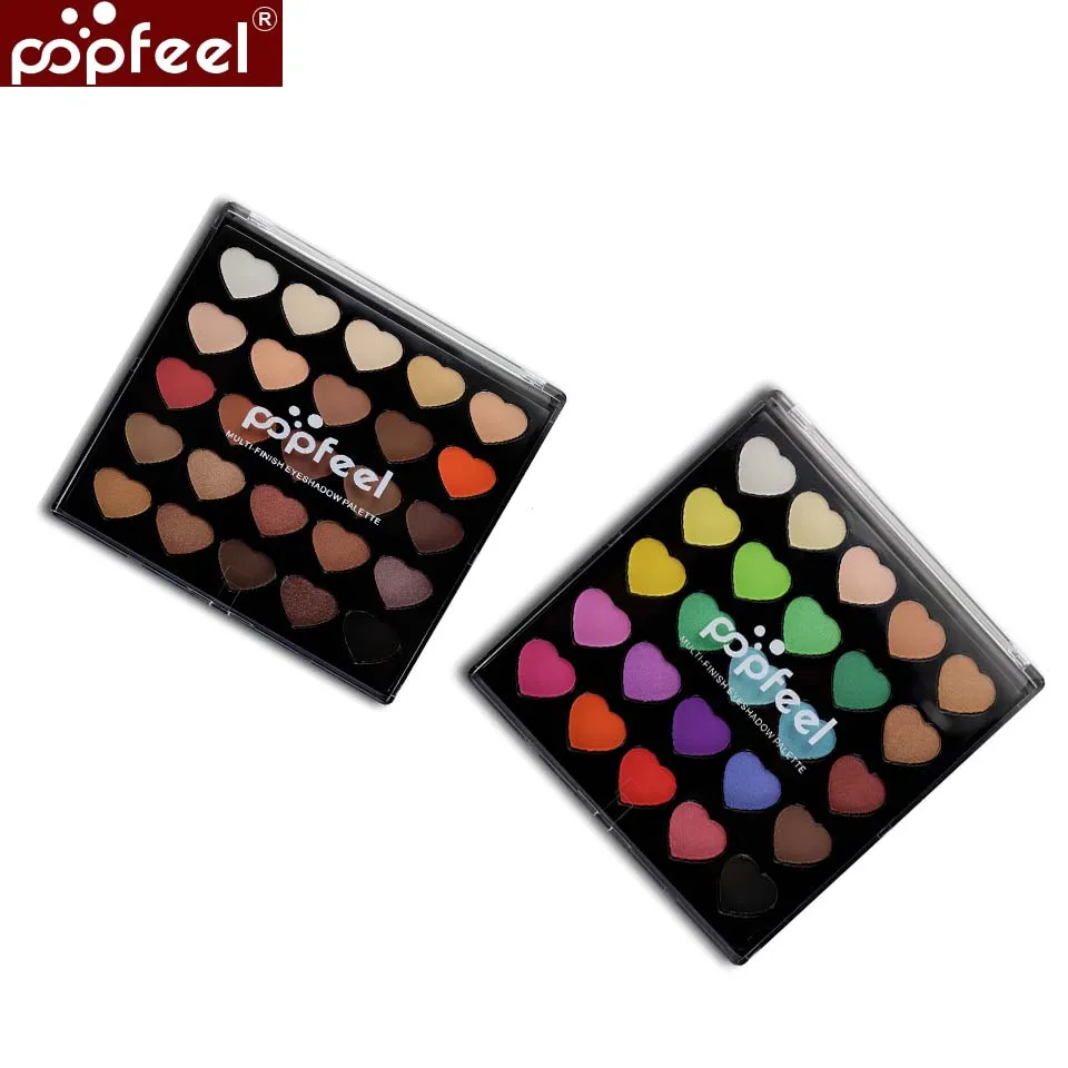 Popfeel 25 colors Eye shadow Mineral Professional Palette Matte Palette