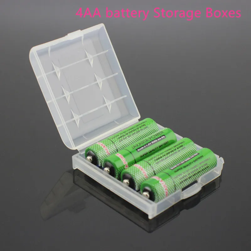 

Free shipping Plastic Battery Holder Box Container For AA AAA 18650 1450016340 17500 CR123A Battery Storage Boxes Case Cover