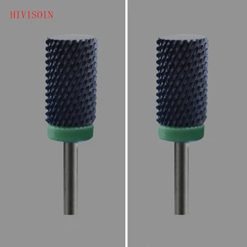 

2 Pcs/Lot Black Ceramic Nail Drill Bit - Lager Barrel Bit - C (1081.066)