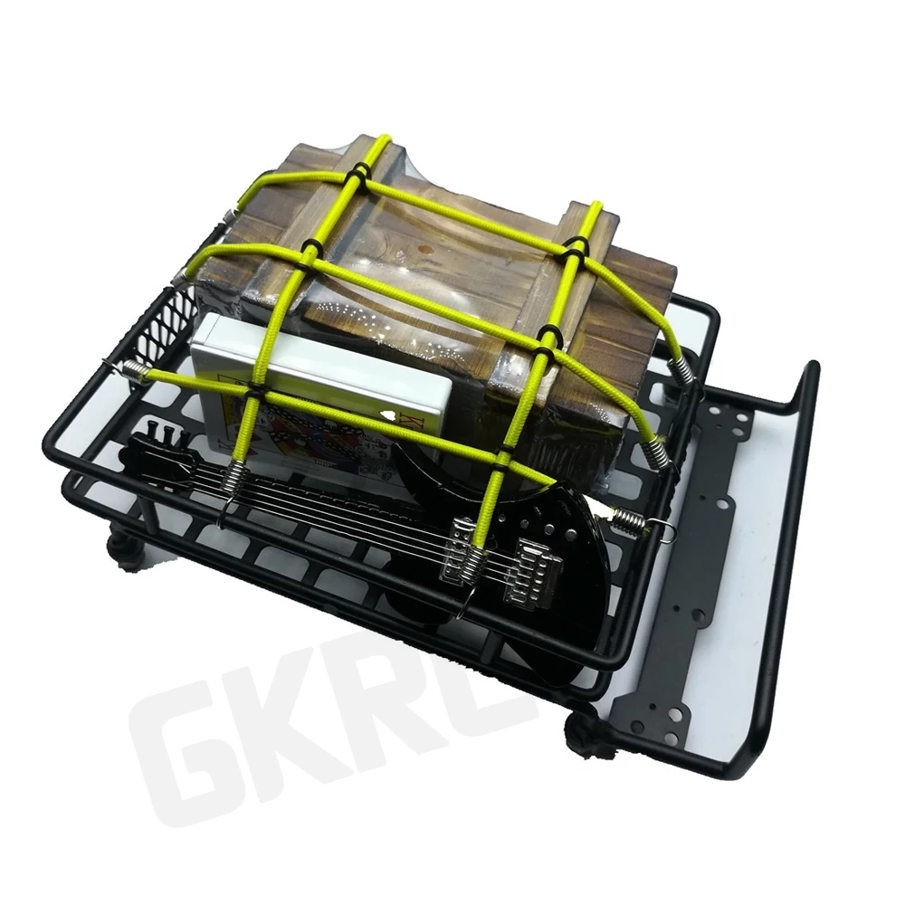 1:10 RC Rock Crawler Mini эластичная багажная сетка для Axial SCX10 90046 90047 Tamiya CC01 RC4WD D90 D110
