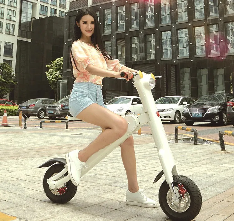 Excellent 2016 new style 350w 48v 8inch folding waterproof shock absorption folding mini Electric Scooter 14