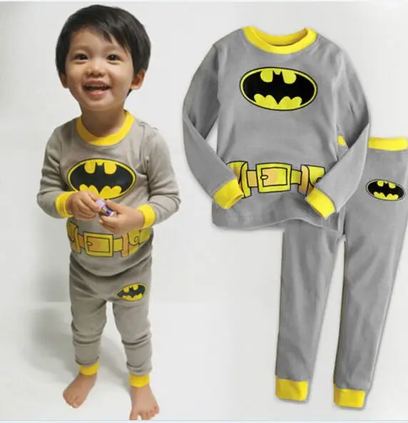 Детский пижамный комплект для маленьких мальчиков и девочек, повседневные пижамы с рисунком, детские пижамы, ночная рубашка - Цвет: color at picture