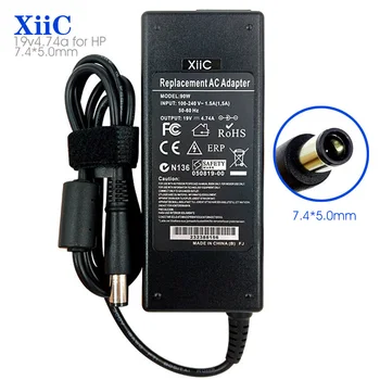 

XiiC 19V 4.74A Laptop Adapter Power Charger For Compaq HP Pavilion DV6 DV7 DV5 DV4 G7 G62 CQ62 CQ42 CQ61 CQ60 G72 7.4*5.0mm 90w
