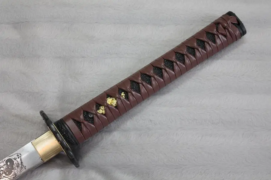 S1808 SUCKER PUNCH BABY DOLL Леди Женщины Катана самурайский меч полная гравюра 42"