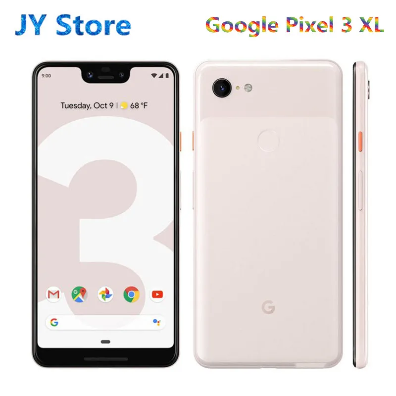 Оригинальный абсолютно новый мобильный телефон Google Pixel 3 XL 4 ГБ 64 Восьмиядерный