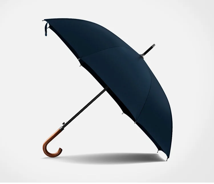 Новое поступление! брендовый Зонт с длинной ручкой, большой зонт в японском стиле, качественный Ветрозащитный Зонт от сильного дождя для женщин и мужчин