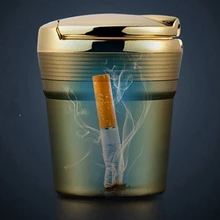 Высокое качество, автомобильная светодиодная пепельница, подстаканник для сигарет, пепельница для KIA Optima Niro Soul Sorento Carens Sportage Ceed KX3 KX5 RIO K2