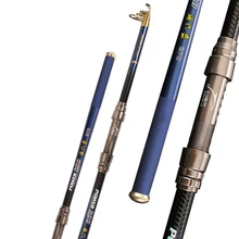 Новая углеродная телескопическая удочка спиннинговая морская Удочка жесткие рыболовные снасти 3,0 м