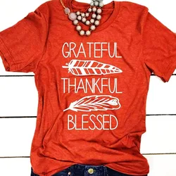 Fashion New Women T-shirt Summer Short Sleeve t shirt Brick Red Blessed Feather Print O-Neck Tees Ladies 2018 Casual Female Top Fashion New Women T-shirt Summer Short Sleeve t shirt Brick Red Blessed Feather Print O-Neck Tees Ladies 2018 Casual Female Top