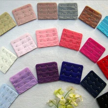 5 шт., Женский удлинитель для бюстгальтера, 3 крючка, карамельный цвет, сменный удлинитель для бюстгальтера для женщин, 11 цветов