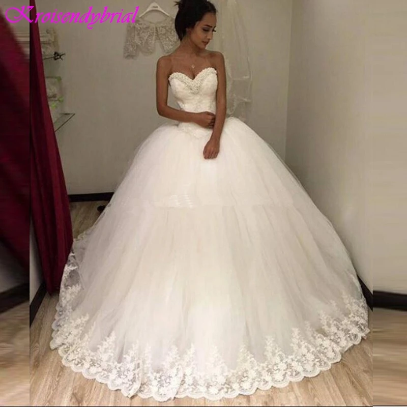 beautiful puffy wedding dresses