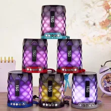 Led Bluetooth динамик Портативный Открытый бас громкий динамик беспроводной мини Колонка Поддержка TF карты FM стерео колонки Hi-Fi