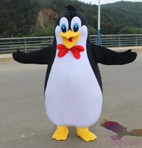 Parade Penguin Mascot Costumes Cartoon Madagascar Animal Halloween Adult Cosplay3