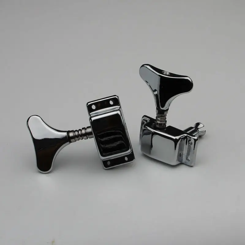 Новые полузакрытые тюнеры для басов Peg 2R2L Chrome басов|Детали и аксессуары гитар| |