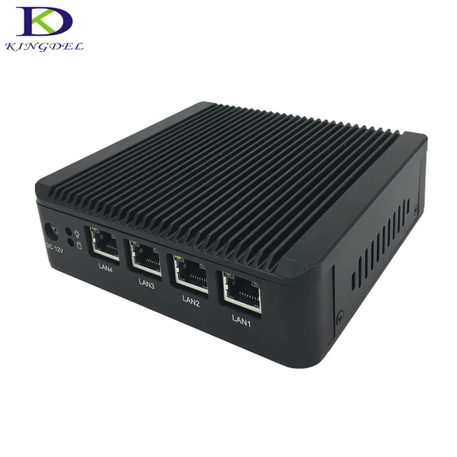 Best Price Kingdel Mini PC KDN20 with 4 LAN port using pfsense as router/ firewall, fanless PC no noise, Low power Mini PC Quad core 2 GHz Best Price Kingdel Mini PC KDN20 with 4 LAN port using pfsense as router/ firewall, fanless PC no noise, Low power Mini PC Quad core 2 GHz