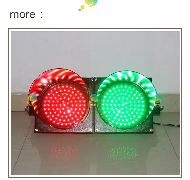 200 мм красный зеленый свет светофора горизонтальная или вертикальная установка ПК оболочка светодиодный светофор для продажи