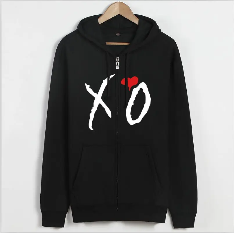 2018 Mens Hip Hop Hoodies Rapper Star Drake Zipper Jacket Sweatshirt