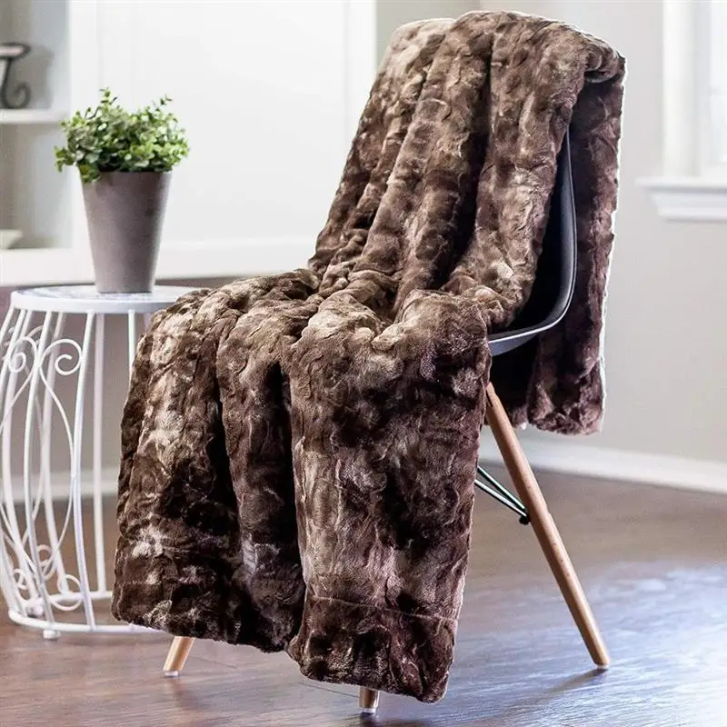 LOVINSUNSHINE Fluffy Rabbit Fur Plush Blanket Chunky Warm Sofa Plaid Twin Full Size Soft Mink Throw Couch Chair Bed Blankets LOVINSUNSHINE Fluffy Rabbit Fur Plush Blanket Chunky Warm Sofa Plaid Twin Full Size Soft Mink Throw Couch Chair Bed Blankets
