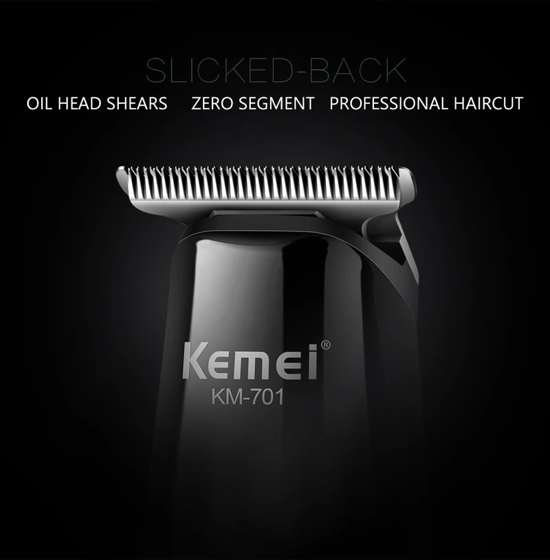 Kemei Rechargeable Hair Clipper Trimmer Electric Slick-back Professional Hair Trimmer Razor for Men Hair Cutting Machine Kemei Rechargeable Hair Clipper Trimmer Electric Slick-back Professional Hair Trimmer Razor for Men Hair Cutting Machine