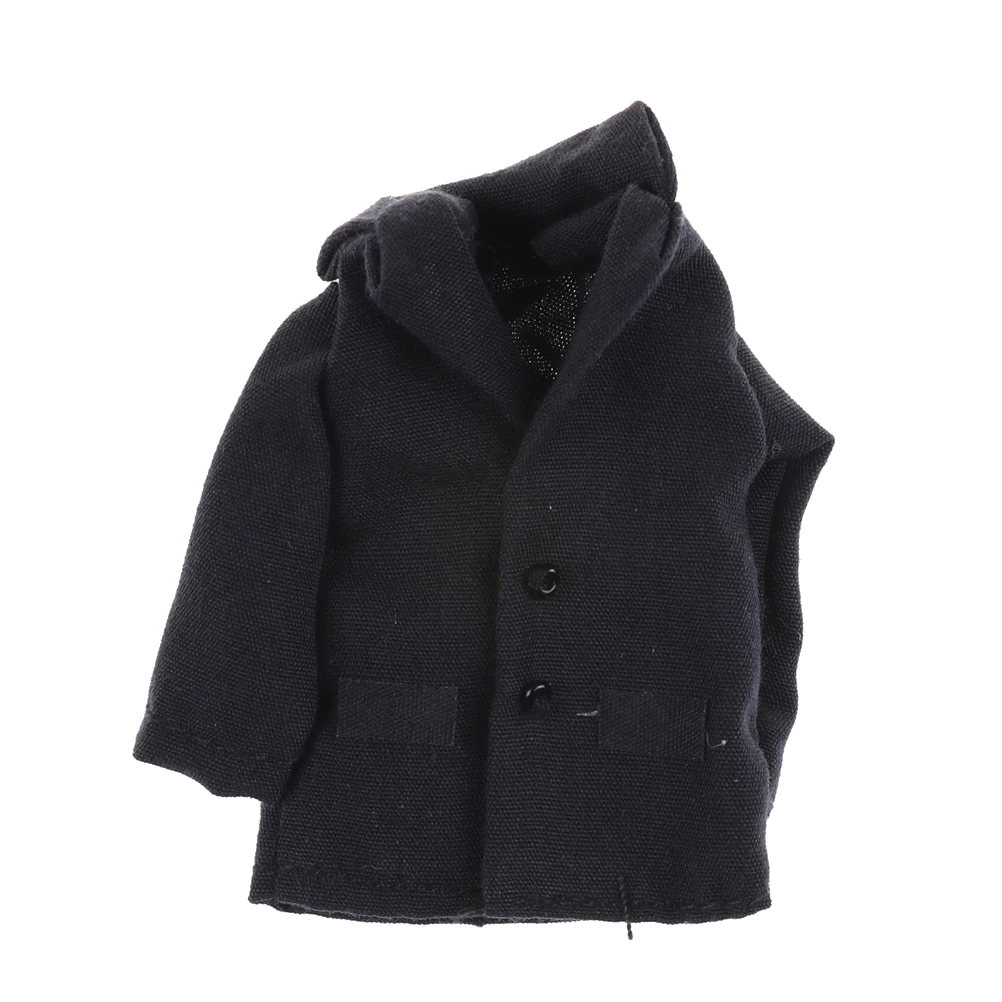 

1pcs 1/12 Scale Dark Blue Clothes Jacket Doll Accessory Dollhouse Miniature