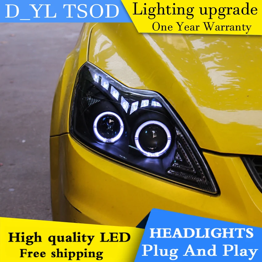 Car Styling Headlights for Ford Focus 2009 2014 LED Headlight for Focus