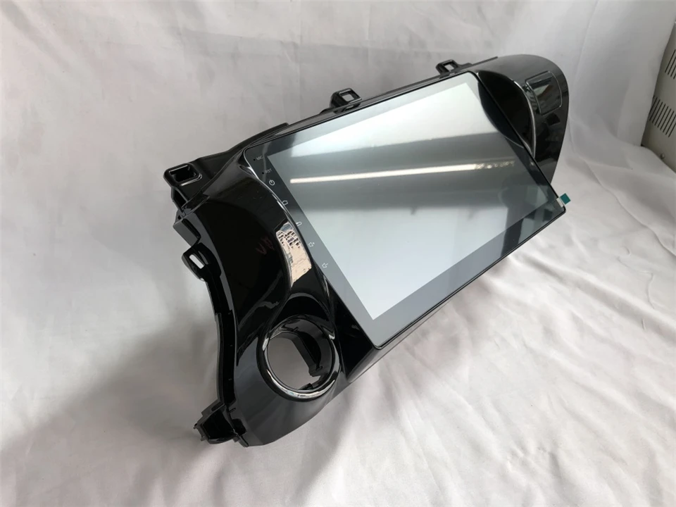 Discount Octa core Android 9.0 Auto Car DVD video Player radio audio stereo music tape gps glonass for Toyota Hilux 2016+ rds dab mirror 22