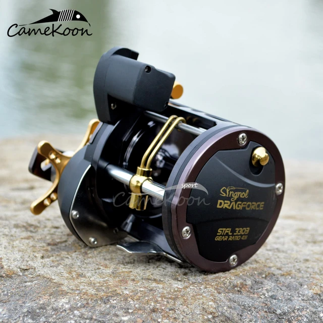 Camekoon Saltwater Fishing Reel 6+1 Ball Bearings 4.1:1 Gear Ratio