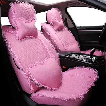 

Car Believe car seat cover For ford focus 2 3 S-MAX fiesta kuga 2017 ranger mondeo mk3 accessories covers for vehicle seats