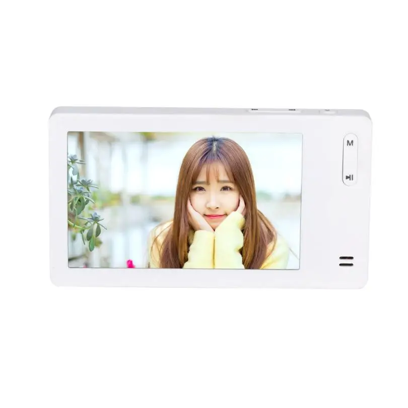 

8GB Slim LCD Screen MP4 MP5 Video Music Media Player FM Radio Recorder 2018 New touchscreen FM MIC recording