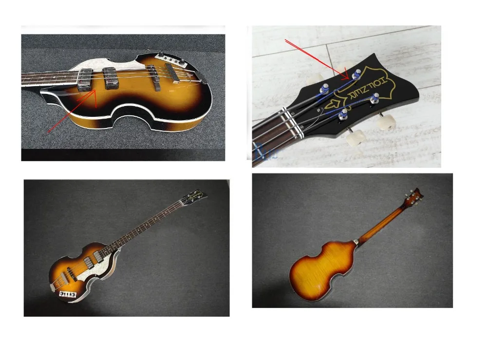 Высокое качество Hofner современный HCT 500/1 бас гитара немецкие аппараты бесплатная