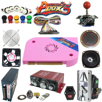 

2 Player Arcade Game DIY Kits with Pandora Box 6 American Style Joystick Button Coin door Coin mech Jamma harness Arcade Cabine