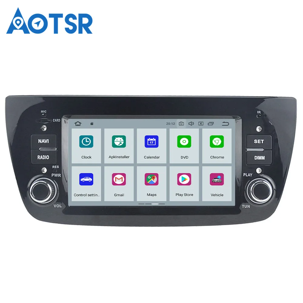 Новейший автомобильный DVD мультимедийный блок Android 9 0 для FIAT DOBLO/Opel Combo/Tour 2010 + с