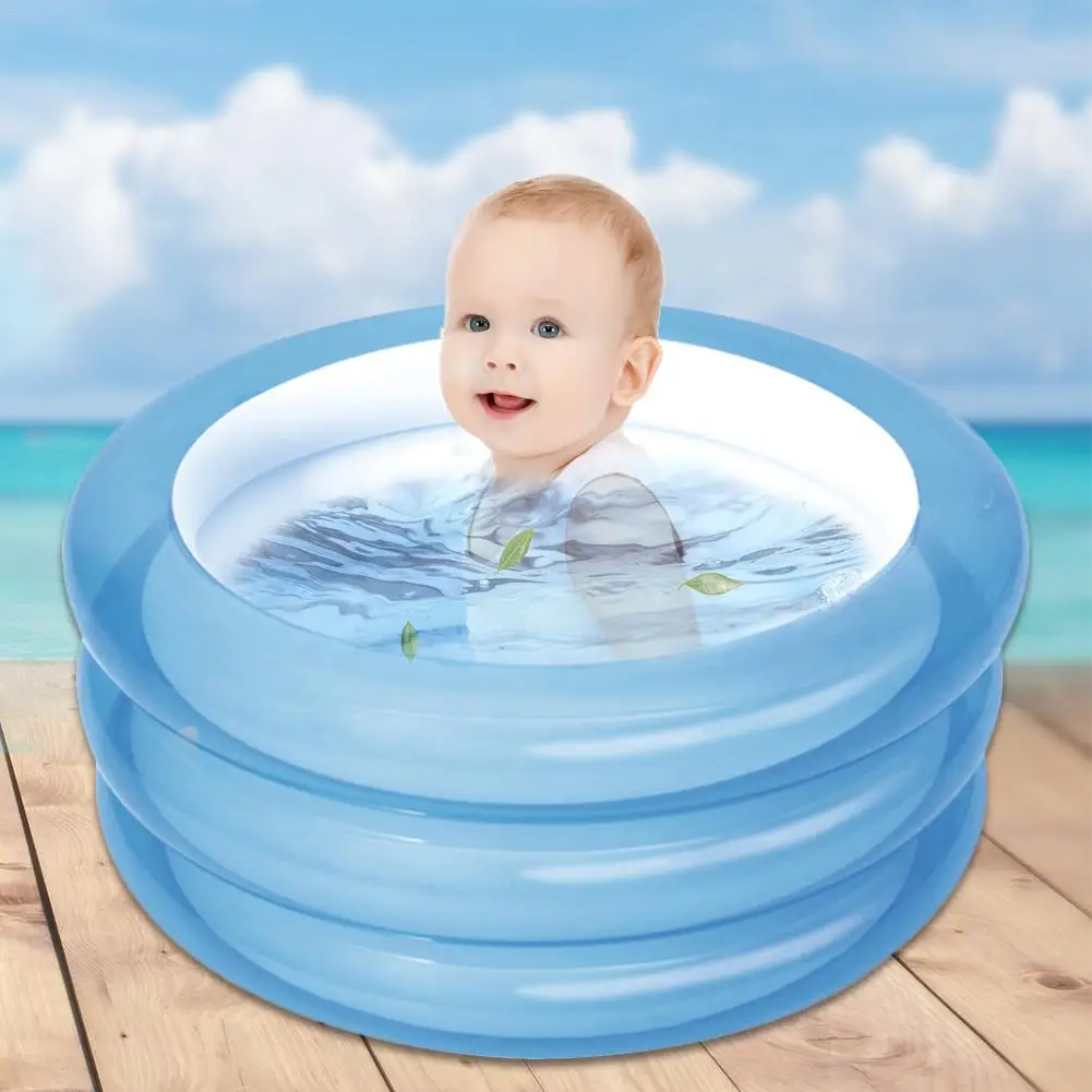 30X70CM Summer Baby Inflatable Swimming Pool Children Round Basin Bathtub Portable Kid Outdoors Sport Play Toys Ocean Ball Pools