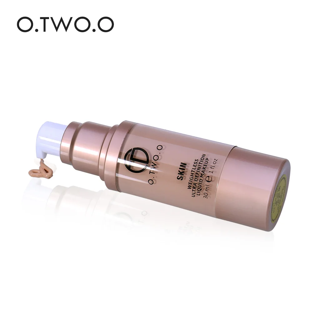 O. TWO. O Жидкая основа для лица крем водостойкий контроль масла невесомый Ультра Определение полное покрытие база консилер OT004