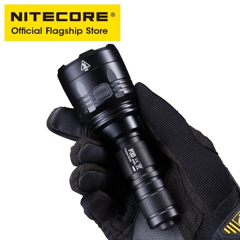NITECORE P30 Тактический светильник охотничий литиевый аккумулятор флэш светодиодный