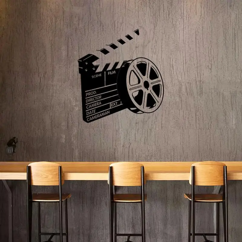 Movie Theatre Sign Removable PVC Wall Decals Art Mural Wall Stickers