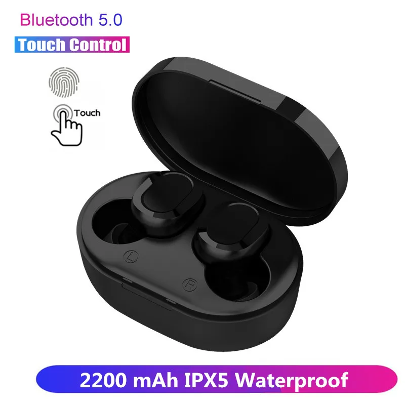 

Bluetooth 5.0 Earphones TWS Wireless Headphones Blutooth Earphone Handsfree Headphone Sports Earbuds Touch Control Headset Phone
