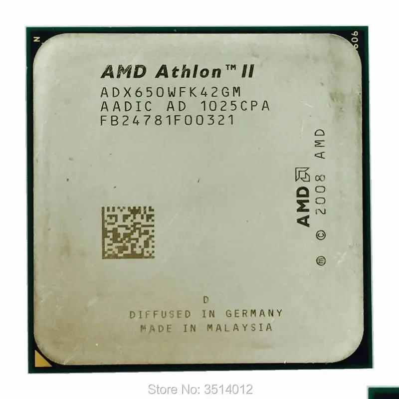 Процессор AMD Athlon II X4 650 3 2 ГГц Duad Core процессор ADX650WFK42GM Socket AM3|socket am3|athlon ii x4athlon x4 |