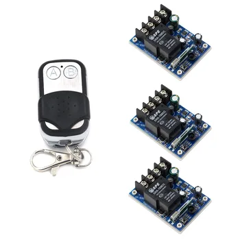 

Latest DC 12V-48V 30A 1CH Wireless Remote Control Switches Relay Wide Voltage Receiver Transmitter 2Button Controller 315/433Mhz