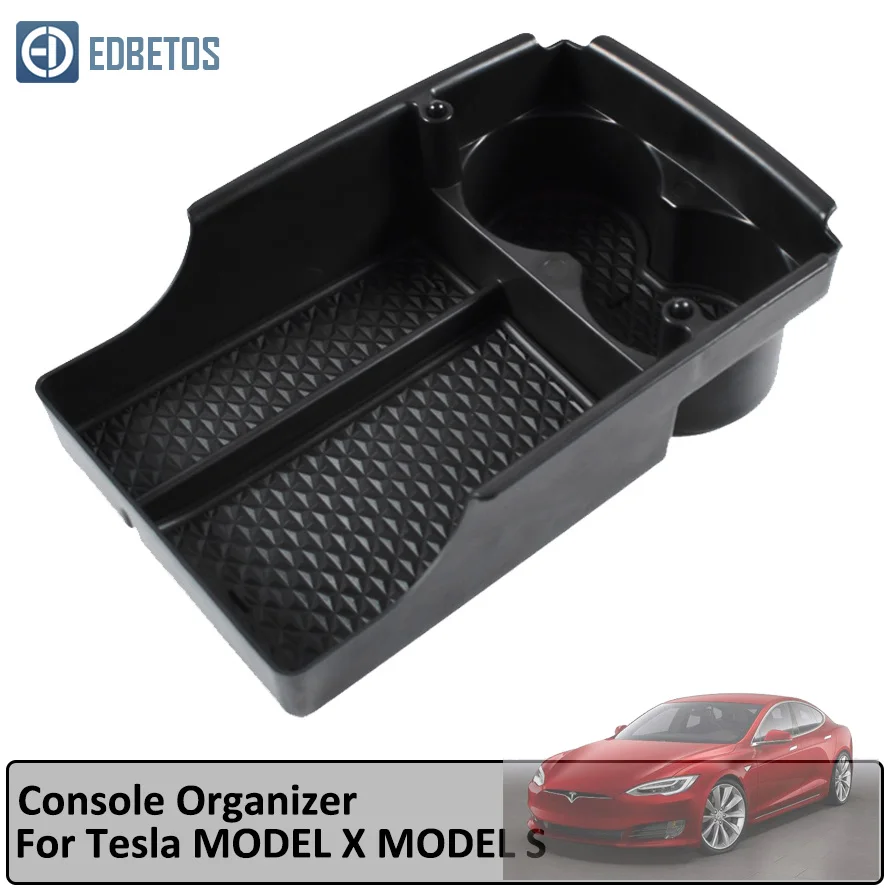 

Armrest Storage Box for Tesla MODEL X MODEL S Central Console Organzier Stowing Tidying Storage Holder Tray Container