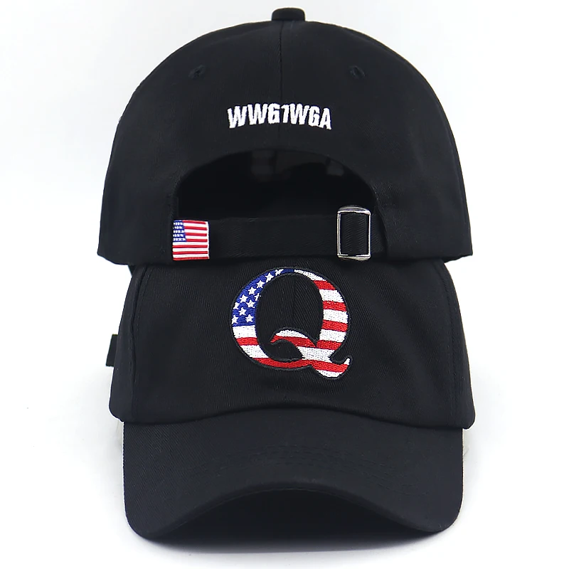 2019 new Q cap US embroidery baseball cap cotton adjustable hip hop
