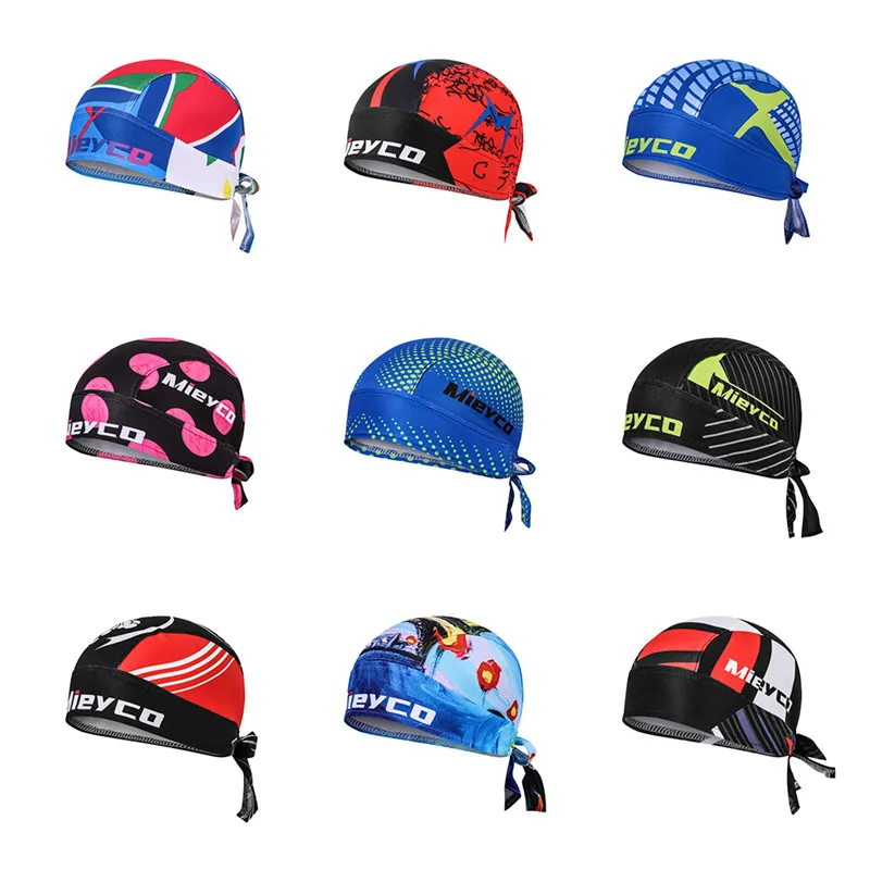 الرجال الصيف Ciclismo القراصنة كاب دراجة هوائية جبلية MTB ركوب الحجاب النساء في الهواء الطلق الرياضة دورة باندانا تشغيل الدراجات قبعة أغطية الرأس