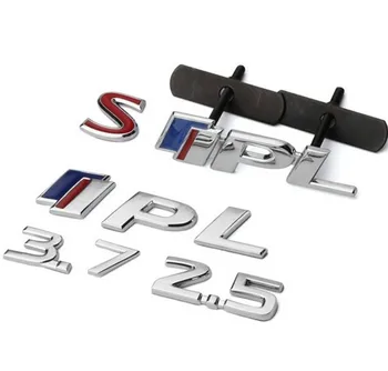 

1Pcs IPL Q50S 3D Trunk Lid Metal Sticker Nameplate Car Front Grill Grilles Badge Emblem For Q50