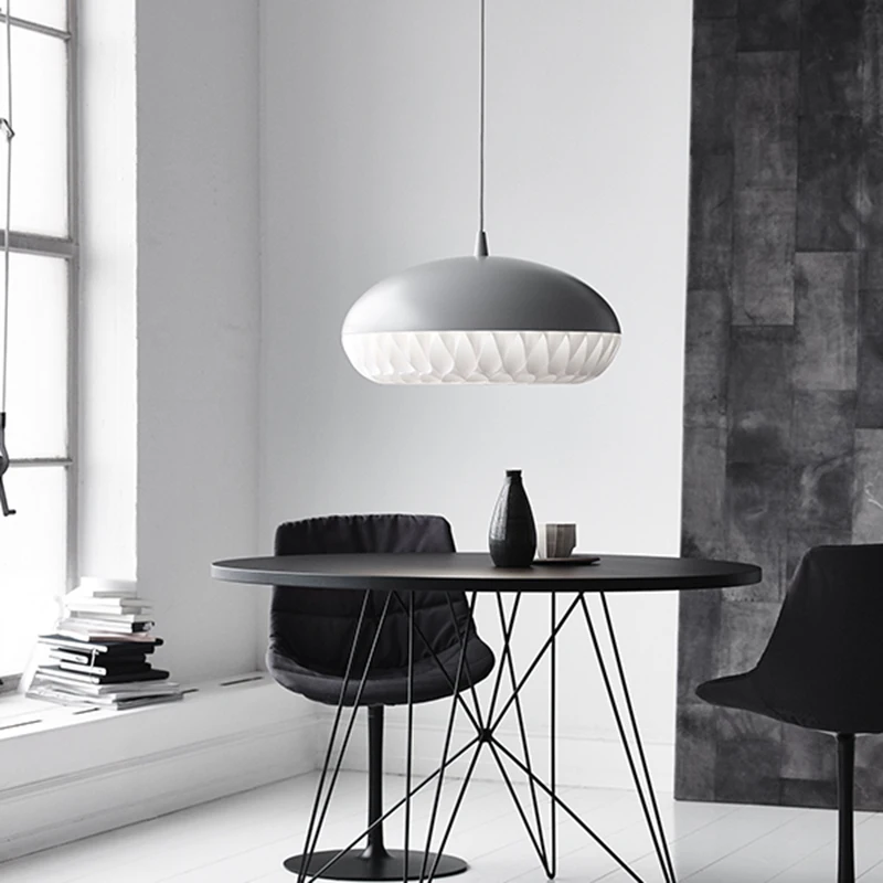 

Nordic Denmark Designer Pendant Light Art Creative Restaurant Living Room Lightyears Aeon Light With Led Bulbs Free Shipping
