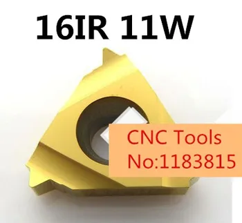 

16IR 11 W Carbide Threading Inserts Internal Threading Insert Indexable Lathe Inserts for Threaded Lathe Holder