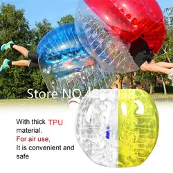 Бесплатная доставка 1,5 м диаметр ТПУ надувные пузырьки шарики для людей, бамперные шары, шар мяч для футбола